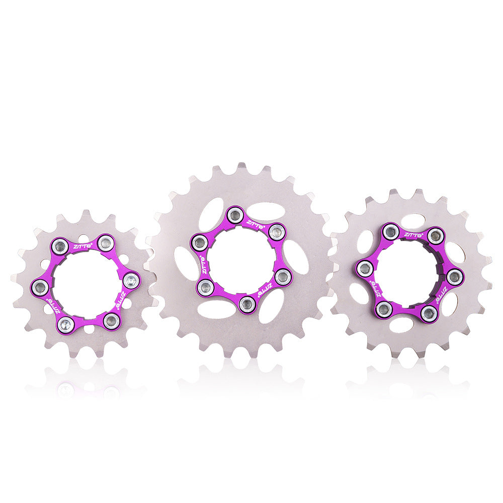 ZTTO 9ZYFL Steel MTB Bicycle Single Speed Cassette Cog Bike Sprocket Freewheel ZTTO 9ZYFL Steel MTB Bicycle Single Speed Cassette Cog Bike Sprocket Freewheel